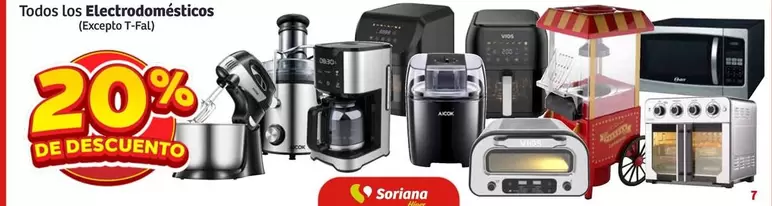 Oferta de T-fal - Todos Los Electrodomésticos en Soriana Híper