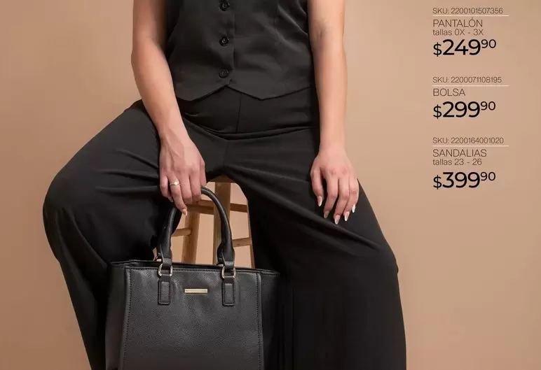 Oferta de Sandalias por $399.9 en Woolworth