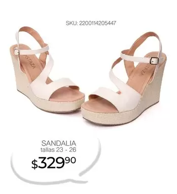 Oferta de Sandalia por $329.9 en Woolworth