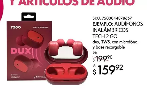 Oferta de TECH - T2 Co Tv Adulto 90 Dosis por $199.9 en Del Sol