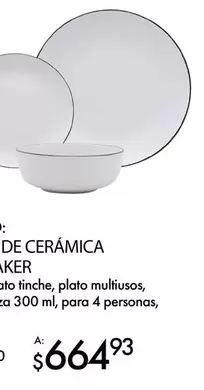 Oferta de Cafetera De Cerámica por $664.93 en Del Sol