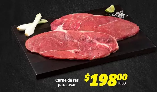 Oferta de Carne De Res Para Asar por $198 en Soriana Híper