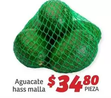 Oferta de Hass - Aguacate  Malla por $34.8 en Soriana Híper