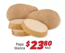 Oferta de Papa Blanca por $23.8 en Soriana Híper