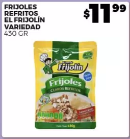 Oferta de Frijolín - Frijoles Refritos  por $11.99 en Merco
