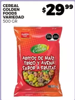 Oferta de Golden Foods - Cereal  por $29.99 en Merco