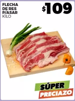 Oferta de Flecha De Res P/Asar por $109 en Merco