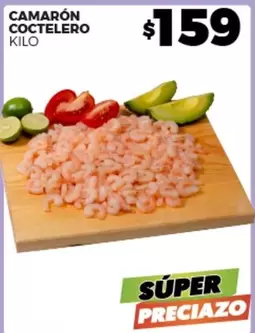 Oferta de Camaron Coctelero por $159 en Merco
