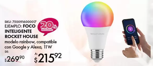 Oferta de Modelo - Pocket House por $215.92 en Del Sol