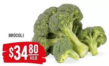 Oferta de Brócoli por $34.8 en Soriana Híper