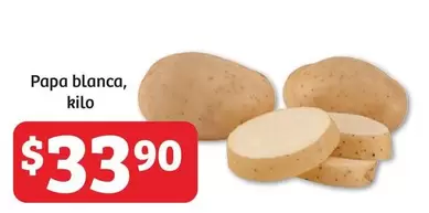 Oferta de Papa Blanca, Kilo por $33.9 en Soriana Híper