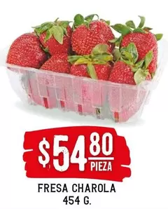 Oferta de Fresa Charola por $54.8 en Soriana Híper
