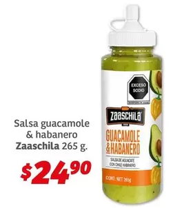 Oferta de Salsa -  Guacamole & Habanero por $24.9 en Soriana Híper