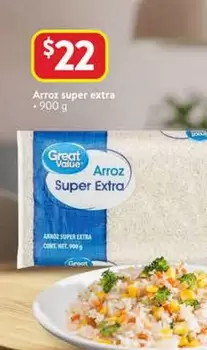 Oferta de Extra - Arroz Super por $22 en Walmart