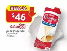 Oferta de Nestlé - Leche Evaporada Carnation por $46 en Walmart