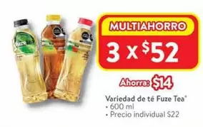 Oferta de Fuze - Variedad De Té  Tea por $14 en Walmart