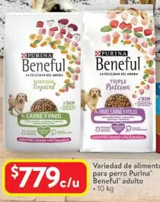 Oferta de Purina - Variedad De Aliment Para Perro Beneful Adulto por $779 en Walmart