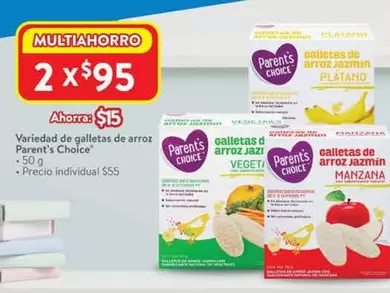 Oferta de Manzana - Galletas De Arroz por $15 en Walmart