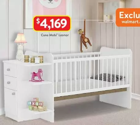 Oferta de Cuna Mobit Lenor por $4169 en Walmart
