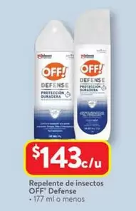 Oferta de Off! - Repelente De Insectos por $143 en Walmart