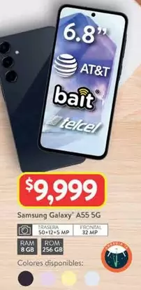 Oferta de 8 - Galaxy A55 5g por $9999 en Walmart