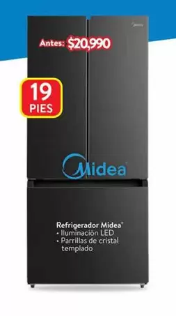 Oferta de Midea - Refrigerador por $19 en Walmart