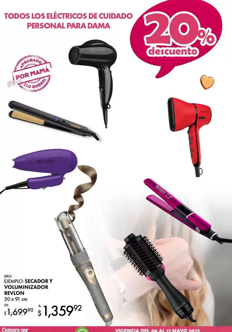 Oferta de Revlon - Todos Los Electricos De Cuidado Personal Para Dama en Woolworth