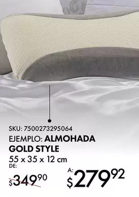 Oferta de Gold -  Style por $279.92 en Del Sol