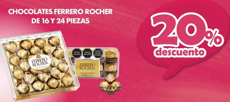 Oferta de Ferrero Rocher - Chocolates en Woolworth