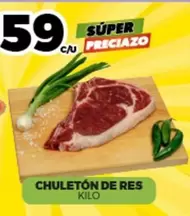 Oferta de Chuletón De Res por $159 en Merco