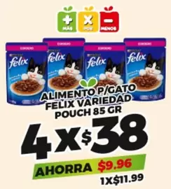 Oferta de Felix - Alimento P/Gato por $11.99 en Merco