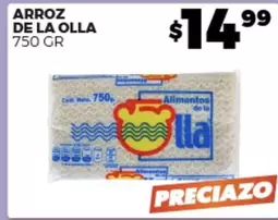 Oferta de De La Olla - Arroz por $14.99 en Merco