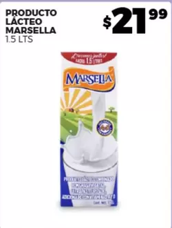 Oferta de Marsella - Producto Lacteo por $21.99 en Merco