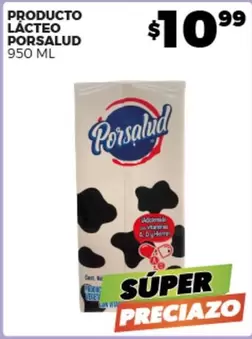 Oferta de Porsalud - Producto Lacteo por $10.99 en Merco