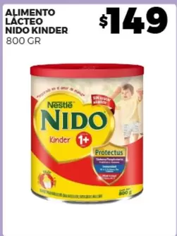 Oferta de Nestlé - Alimento Lácteo Nido Kinder por $149 en Merco