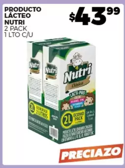 Oferta de Nutri - Producto Lácteo por $43.99 en Merco