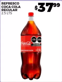 Oferta de Coca Cola - Refresco Regular por $37.99 en Merco