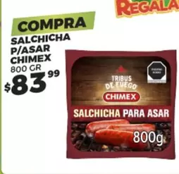 Oferta de Chimex - Salchicha P/Asar por $83.99 en Merco