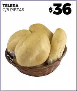 Oferta de Telera por $36 en Merco