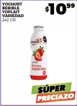 Oferta de Yoplait - Yoghurt Bebible por $10.99 en Merco