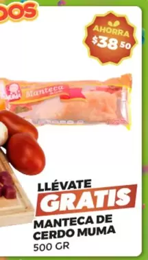 Oferta de Muma - Manteca De Cerdo por $38.5 en Merco
