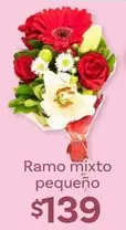 Oferta de Ramo Mixto Pequeño por $139 en Soriana Híper