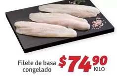 Oferta de Basa - Filete De  Congelado por $74.9 en Soriana Híper