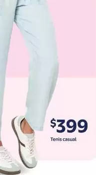 Oferta de Tenis Casual por $399 en Walmart