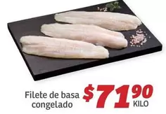 Oferta de Basa - Filete De  Congelado por $71.9 en Soriana Híper
