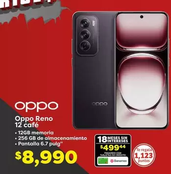 Oferta de GB - Reno 12 cafe por $89.9 en Soriana Híper
