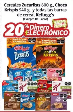 Oferta de Kellogg's - Cereales Zucaritas, Choco Krispis en Soriana Híper