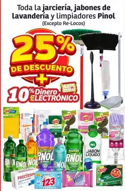 Oferta de Pinol - Toda La Jarciería, Jabones De Lavanderia Y Limpiadores en Soriana Híper