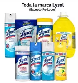 Oferta de Lysol - Toda La Marca en Soriana Híper