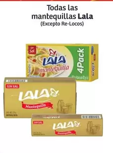 Oferta de Lala - Todas Las Mantequillas en Soriana Híper
